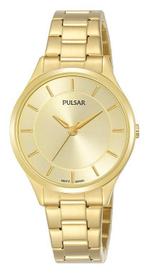 Pulsar Dameshorloge Goud - PH8424X1 30mm, Sieraden, Tassen en Uiterlijk, Horloges | Dames, Nieuw, Verzenden
