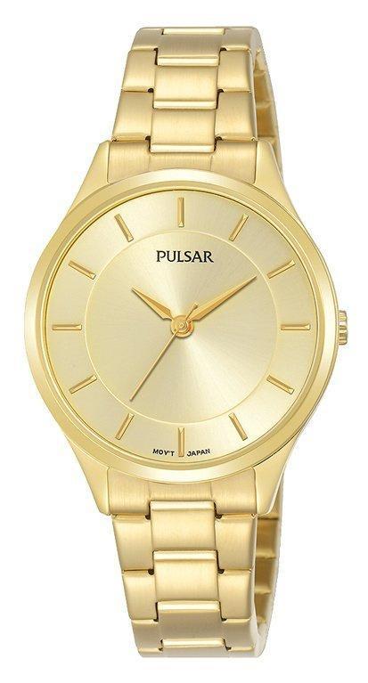 Pulsar Dameshorloge Goud - PH8424X1 30mm, Sieraden, Tassen en Uiterlijk, Horloges | Dames, Verzenden