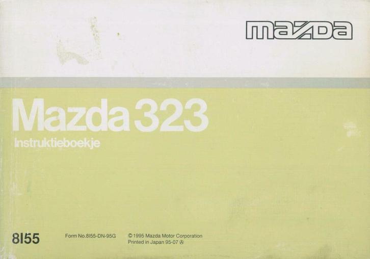 1995 Mazda 323 Instructieboekje Nederlands, Auto diversen, Handleidingen en Instructieboekjes, Verzenden