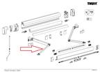 Thule Knikarm Compleet LH 5200 >3.00, Nieuw