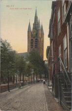 DELFT - Oude Delft met Oude Kerk, Verzenden, Gelopen