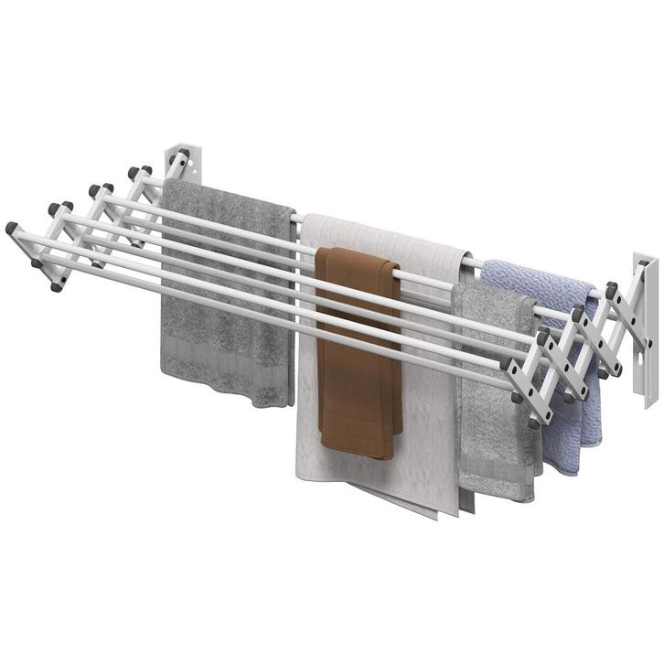 TRUUSK Wandmonteerbaar Uitschuifbaar Wasrek - Ruimtebesparen, Huis en Inrichting, Stoffering | Behang, Verzenden