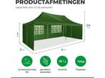 CASARIA Paviljoen 3x6 m - Waterafstotende Partytent met 6, Verzenden, Nieuw