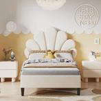 Gestoffeerd Eenpersoons-en Tweepersoonsbed 90x200 / 140x200, Verzenden, Nieuw