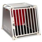 4pets® Honden-Transportbox Ecoline, silver, Maat: One Gr. S