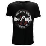 Deep Purple Smoke Circle T-Shirt - Officiële Merchandise, Verzenden, Nieuw