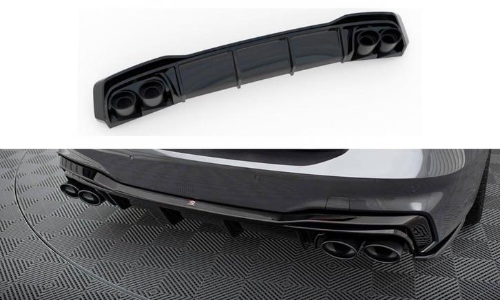 Maxton Aggressive Bumper Diffuser voor Audi A7 C8 S line, Auto-onderdelen, Carrosserie en Plaatwerk, Achter, Bumper, Nieuw, Audi