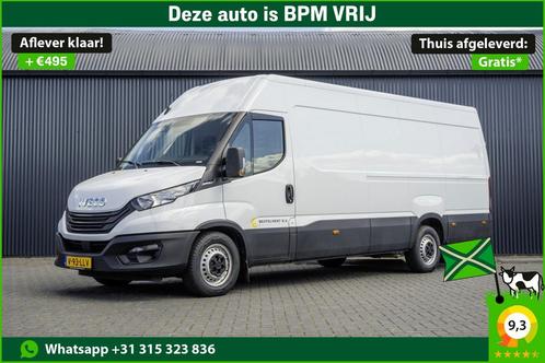 Iveco Daily **35S16V | L4H2 | Automaat | 157 PK | 3.5T, Auto's, Bestelauto's, Lease, Automaat, Wit, Iveco, Zwart, Stof, Diesel
