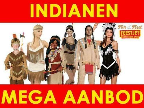 Indianenpak & accessoires - Mega aanbod indianen pakken, Kinderen en Baby's, Carnavalskleding en Verkleedspullen, Jongen of Meisje