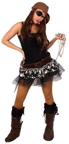 Tutu Skulls Zwart XS S Zwart Rokje Tule Petticoat Piraat Hal, Kleding | Dames, Carnavalskleding en Feestkleding, Kleding, Nieuw