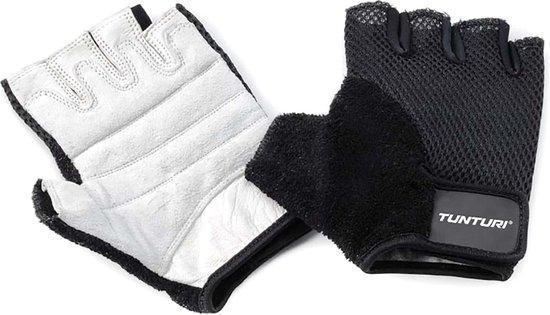 Tunturi Fitness Gloves Fit Easy - Zwart / Wit - M, Kleding | Dames, Sportkleding, Wit, Nieuw, Verzenden