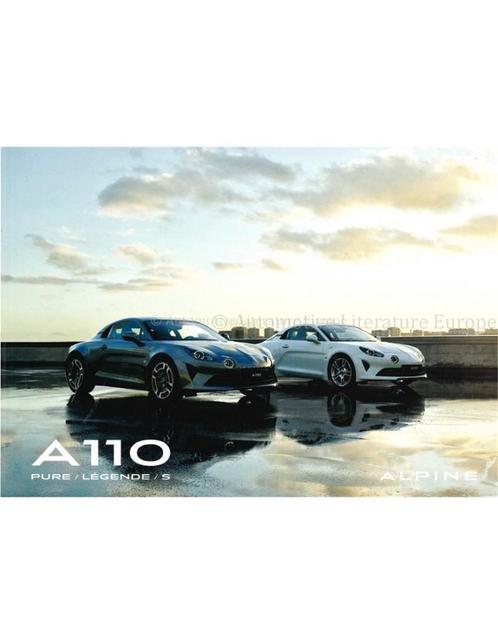 2020 ALPINE A110 BROCHURE ENGELS, Boeken, Auto's | Folders en Tijdschriften