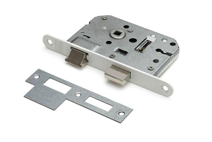 Woningbouw klavier dag- en nachtslot wit 55mm, Doe-het-zelf en Verbouw, Hang- en Sluitwerk, Slot, Nieuw, Overige materialen, Ophalen of Verzenden