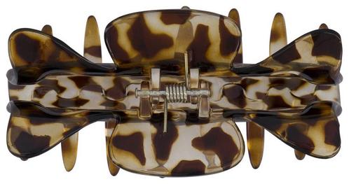 HEMA Haarklem 9cm tortoise, Sieraden, Tassen en Uiterlijk, Uiterlijk | Haarverzorging, Nieuw, Verzenden
