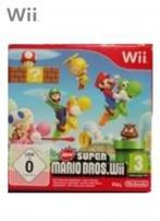 New Super Mario Bros Wii in Karton Zonder Handl. - iDEAL!, Spelcomputers en Games, Games | Nintendo Wii, Ophalen of Verzenden