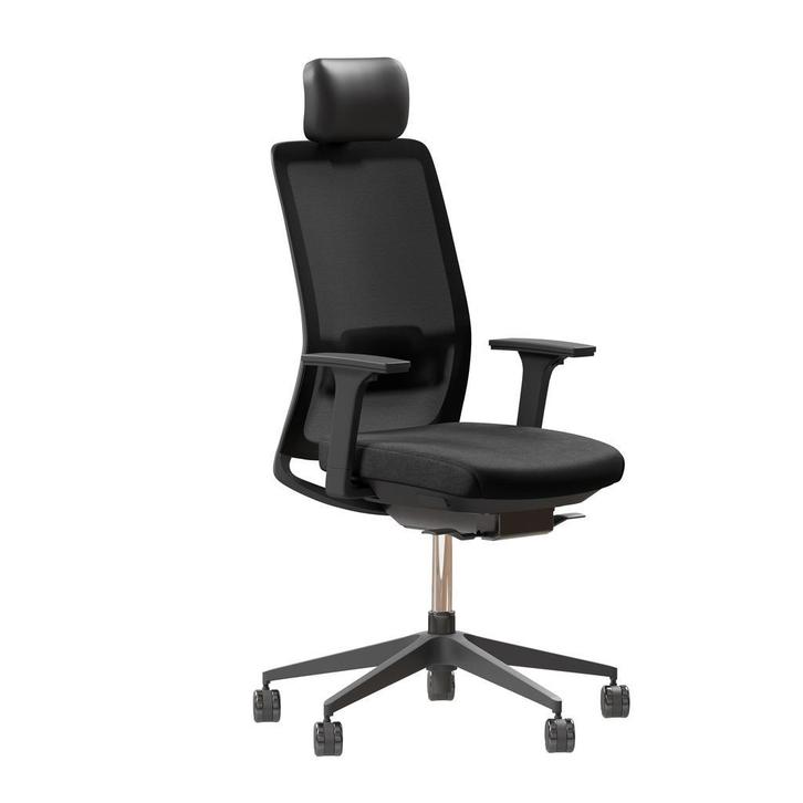 Bureaustoel Ergonice K30 (ergonomisch, comfort én stijlvol), Huis en Inrichting, Bureaustoelen, Ergonomisch, Zwart, Nieuw, Bureaustoel