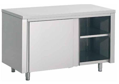 Inox Werkkast met Schuifdeur | 100x70x(H)85cm Combisteel, Zakelijke goederen, Horeca | Meubilair en Inrichting, Verzenden