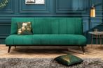 Design 3-zits loungebank PETIT BEAUTÉ 180cm smaragdgroene, Huis en Inrichting, Slaapkamer | Slaapbanken, Nieuw, Ophalen of Verzenden