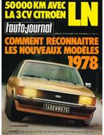 1978 LAUTO-JOURNAL MAGAZINE 16 FRANS, Boeken, Auto's | Folders en Tijdschriften, Nieuw, Author