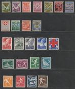 Nederland 1925/1928 - 5 betere complete series - NVPH, Gestempeld