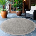 Rond Buitenkleed | Giza | Grijs | 200x200 cm, Verzenden, Nieuw