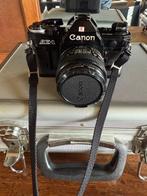 Canon AE-1 black + FD 2,8/28mm + Makinon 135mm + acc. |, Nieuw