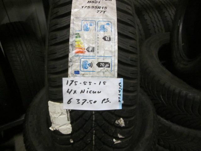 175 55 15 Falken EuroWinter HS01 winterbanden, Auto-onderdelen, Banden en Velgen, 15 inch, Winterbanden, 175 mm, Personenwagen