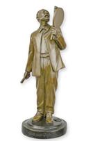 sculptuur, A BRONZE SCULPTURE OF VINCENT VAN GOGH - 27 cm -