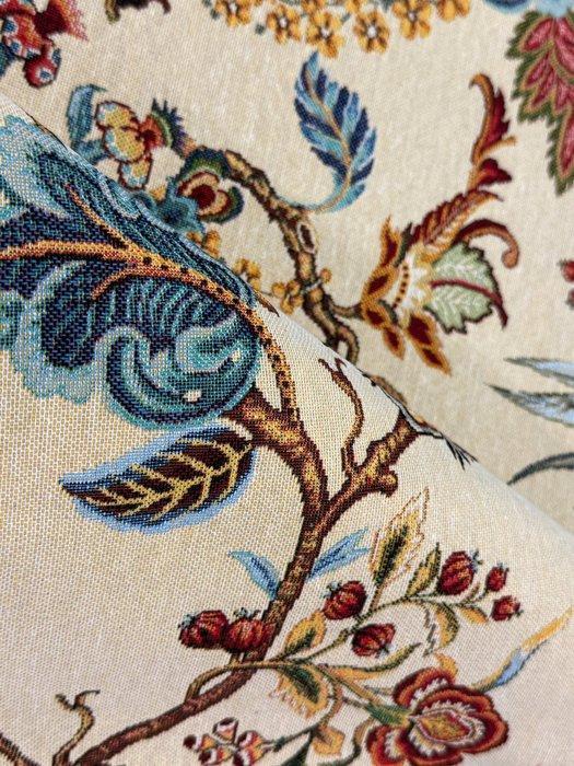 Barokke weelde: Gobelin met hemelse vogels en exotische, Antiek en Kunst, Antiek | Kleden en Textiel