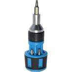 Benson Compacte ratelschroevendraaier met 6 bits en opber..., Ophalen of Verzenden, Nieuw