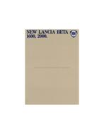 1979 LANCIA BETA BERLINA BROCHURE ENGELS, Nieuw, Author