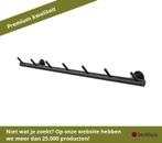 Spinder Odin 3 wandkapstok met 7 haken - Zwart, Huis en Inrichting, Kasten | Wandmeubels, Ophalen of Verzenden, Nieuw, Overige materialen
