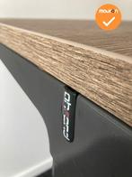 Ahrend Mehes handmatig verstelbaar bureau - nieuw blad in kl, Werkplek, Ophalen of Verzenden, Gebruikt, Bureau
