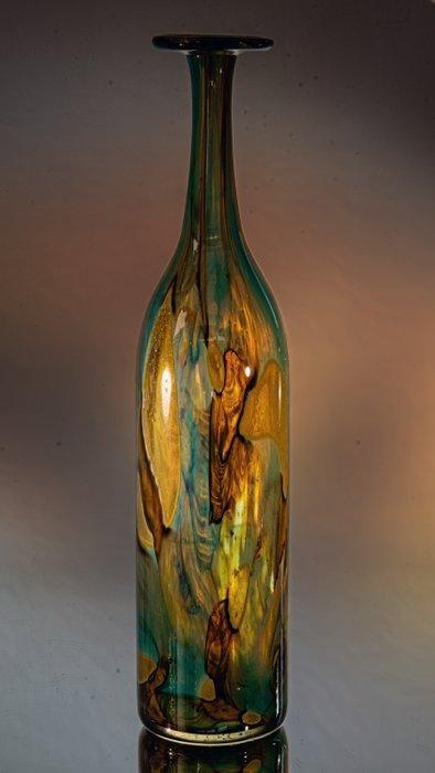 Mdina - Eric Dobson, Michael Harris - Pot - Getigertes, Antiek en Kunst, Antiek | Glas en Kristal