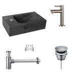 Sani Royal Hardstenen Fonteinset Mini met Kraan,, Tuin en Terras, Waterpartijen en Fonteinen, Nieuw
