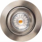 Inbouw Spotlamp RVS Look 93x53 mm Inclusief Armatuur en Gu10, Huis en Inrichting, Lampen | Spots, Ophalen of Verzenden, Nieuw