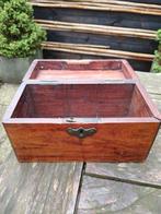 Early 19th Century Victorian quadrangular casket with a top, Antiek en Kunst
