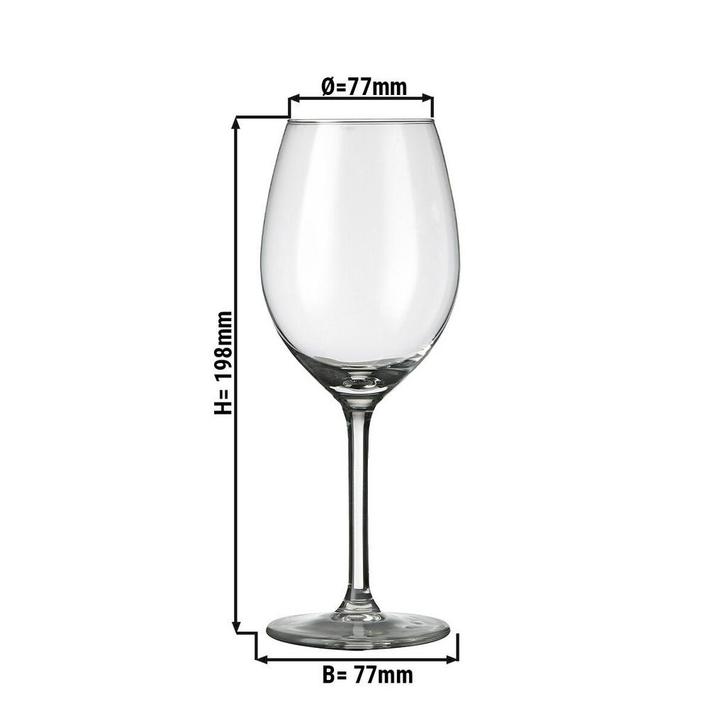 GGM Gastro | (6 stuks) Wijnglas - ESPRIT - 320 ml - |, Huis en Inrichting, Keuken | Servies, Effen, Nieuw, Verzenden