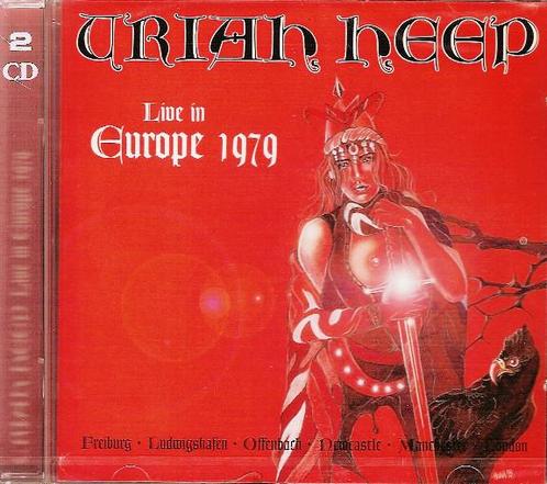 cd - Uriah Heep - Live In Europe 1979, Cd's en Dvd's, Cd's | Overige Cd's, Zo goed als nieuw, Verzenden
