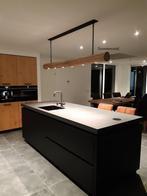 Boomstam hanglamp ledstrip spots touwlamp boomstamlamp, Huis en Inrichting, Lampen | Hanglampen, Nieuw, Hout, Industrieel landelijk Japandi scandinavisch 