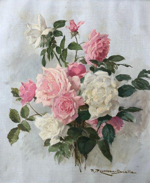 René Rousseau-Decelle (1881-1964) - Bouquet de fleurs, Antiek en Kunst, Kunst | Schilderijen | Klassiek