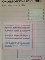 9789069167046 Onderzoeksvaardigheden = Research skills, Verzenden, Zo goed als nieuw, I. Curry-Sumner