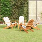 vidaXL 5-delige Loungeset Adirondack massief acaciahout, Verzenden, Nieuw, Hardhout, Loungeset