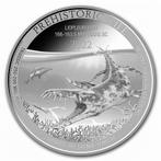 Congo Prehistoric Life Liopleurodon 1 oz 2022, Postzegels en Munten, Munten | Afrika, Verzenden, Overige landen, Losse munt, Zilver