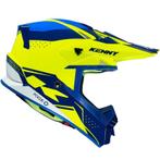 Crosshelm Kenny Track Fluo Geel / Blauw - MAAT M / XL, Verzenden, Nieuw met kaartje, Offroadhelm