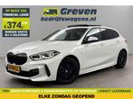 BMW 1-serie 118i M-Sport 141PK Pano Carplay Sfeer Cam €374pm, Auto's, BMW, Automaat, Wit, Nieuw, Benzine