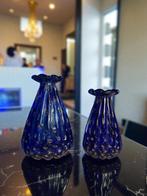 Vaas (2) - Glas - Vazen van Murano-glas., Antiek en Kunst, Antiek | Glas en Kristal