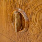 Dressoir | Vintage | Eiken | Glas |  3650, Minder dan 50 cm, 75 cm of meer, Eikenhout, Mid-Century