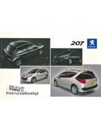 2007 PEUGEOT 207 INSTRUCTIEBOEKJE NEDERLANDS, Auto diversen, Handleidingen en Instructieboekjes