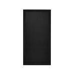 Krijtbord europel met lijst 50x100cm zwart | 1 stuk, Ophalen of Verzenden